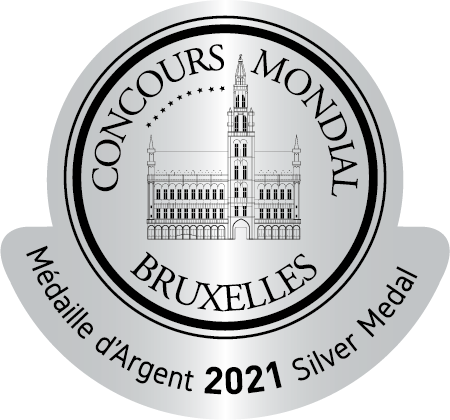 Medalla de Plata Concours Mondial Bruxelles 2021